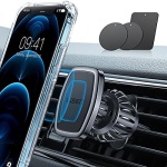 LISEN Phone Holder Car Military-Grade Hook Magnetic Cell Phone Holder